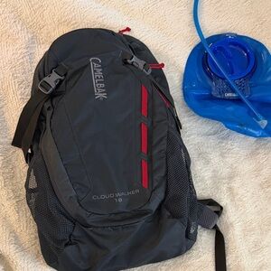 CamelBak Cloud Walker 18 Black and Red Backpack